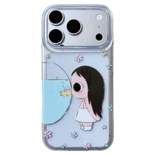lilihouse韩国ins夏日可爱细闪花朵金鱼小女孩17适用17pro苹果17ProMax手机壳iPhone16全包15新款14Pro保护套