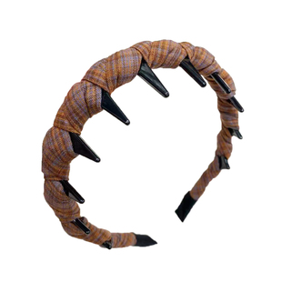 韩系校园风格纹发箍高颅顶带齿洗脸头箍日常外戴百搭压发卡头饰女