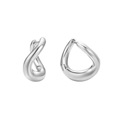 明星同款ONCHIC扭线耳环金色耳饰