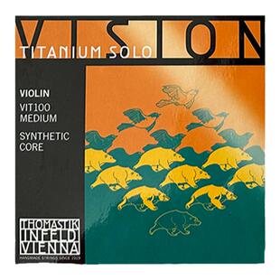 【官方授权】 Thomastik VIT100 VIS100 VI100钛合金 小提琴琴弦