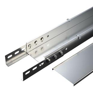 桥架镀锌电缆槽式不锈钢200x100铝合金100x50防火100x100线槽桥架