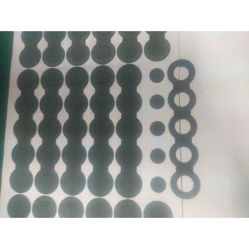 青壳纸青稞纸多联绝缘纸带胶空心垫片耐高温锂电池绝缘垫背胶