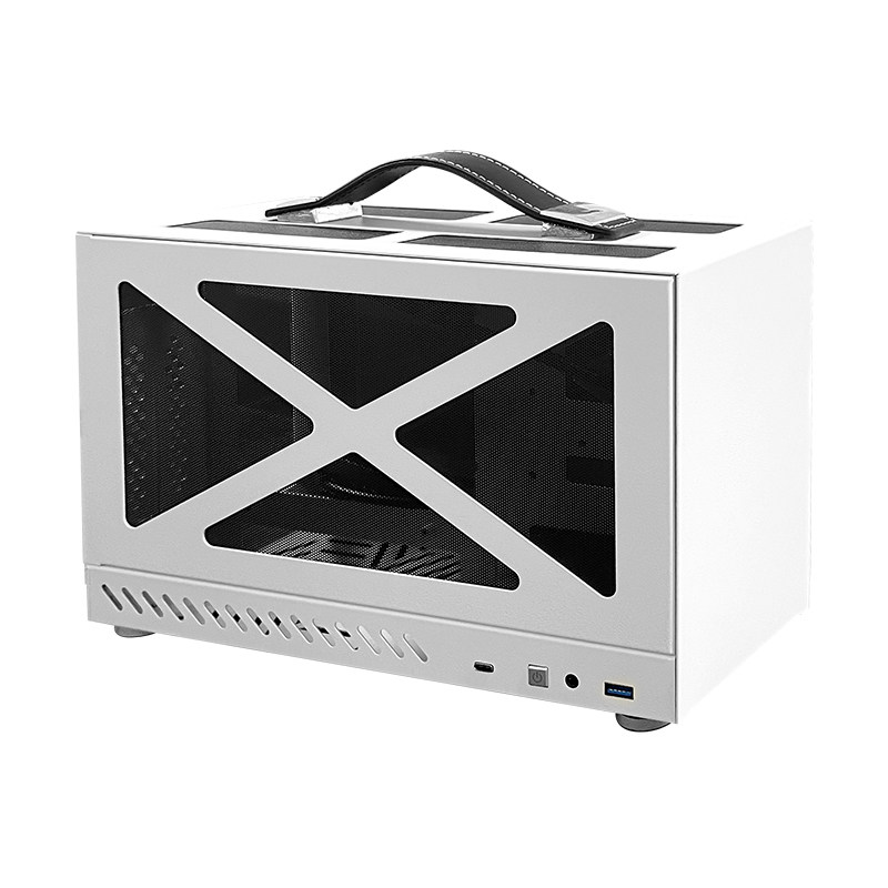 8L便携itx机箱出差游戏电竞紧凑型办公DIY简约迷你小机箱闪电鼠