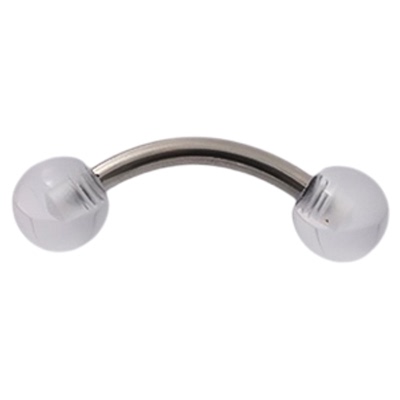 SHIMMIAN钛合金透色小球耳钉