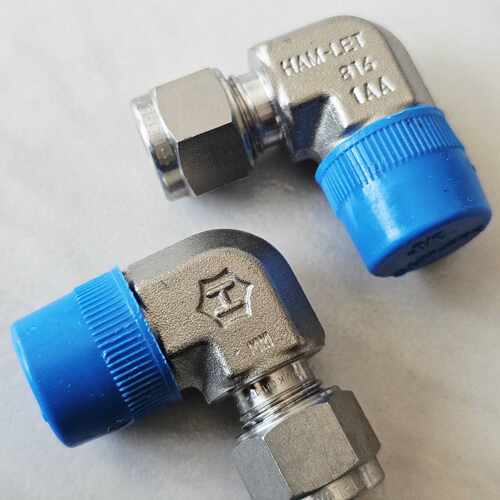 询价-HAM-LET哈姆雷特769L  SS8MM X3/8卡套弯