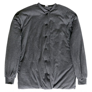 100%桑蚕丝棉袄爸爸装中老年男士冬季保暖厚棉衣贴身丝绵内胆套装