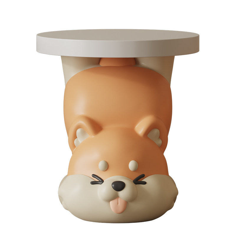 MSKA柴犬换鞋凳家用门口入户进玄关创意小凳子搬新家乔迁新居礼物