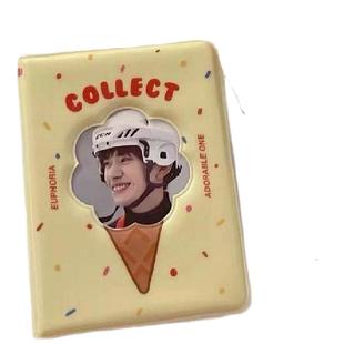 3寸拍立得相册大容量收纳本迷你可爱韩国ins风小卡收纳册花型镂空