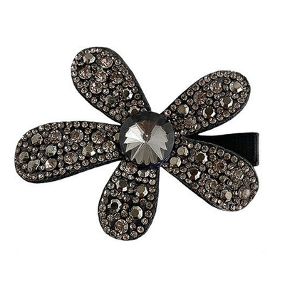 满钻花朵发夹碎发鸭嘴夹