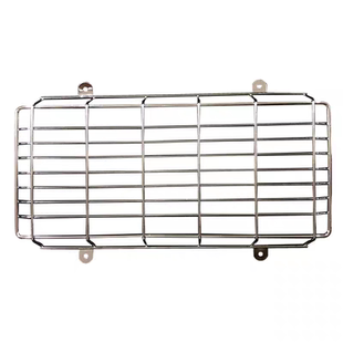 疏散指示灯防护网罩安全出口标志防盗网不锈钢保护罩学校公共场所