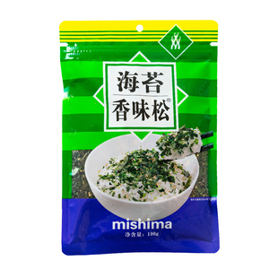 mishima海苔香味松日式儿童拌饭料海苔碎芝麻寿司饭团多口味配料