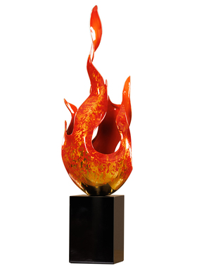 红红火火铜摆件乔迁开业贺礼