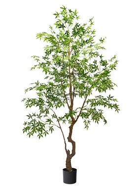 仿真绿植枫树服装店橱窗高端轻奢装饰摆件落地盆栽高级仿生氛围树