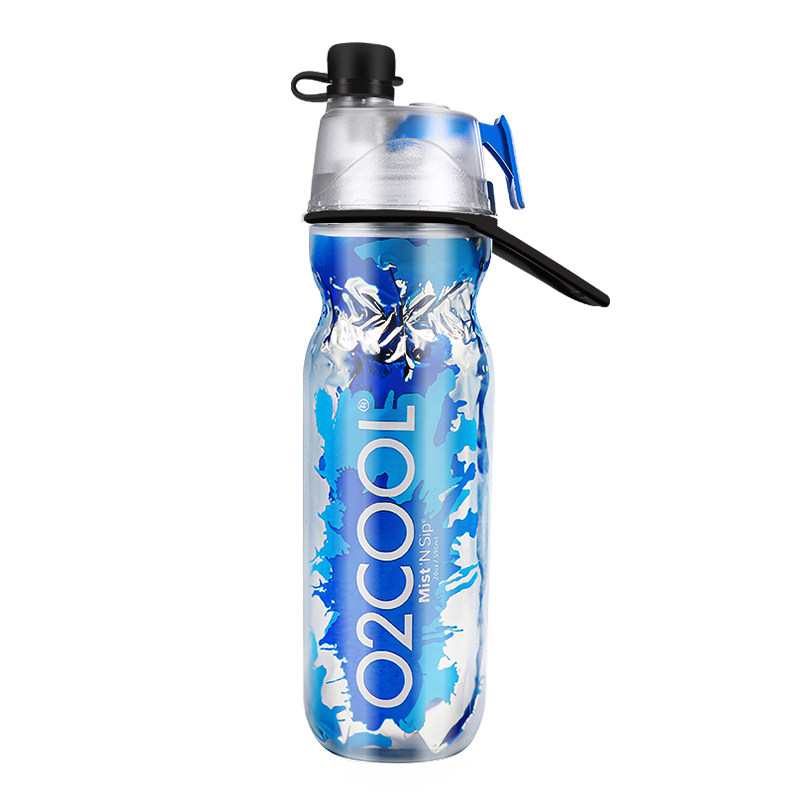 美国O2COOL运动喷雾水杯正品
