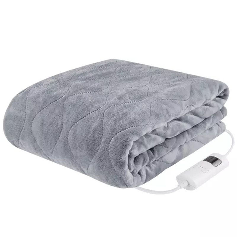 琴岛电热暖身毯办公室电热毯盖腿法兰绒沙发毯水洗披肩发热空调毯