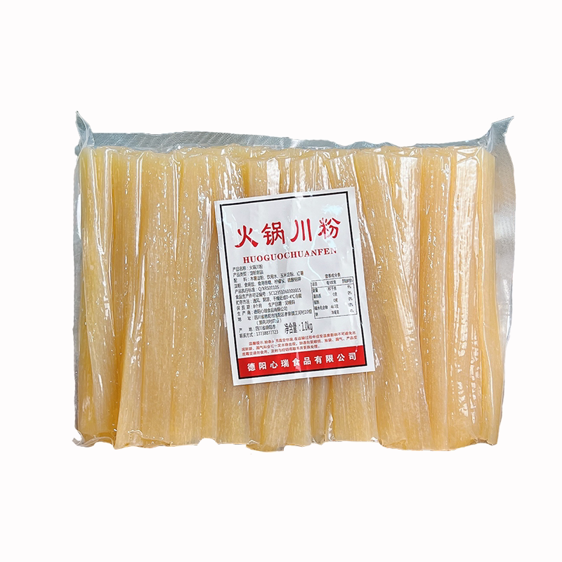 四川火锅粉一整箱批发1kg多袋川粉商用保鲜宽粉条麻辣烫餐饮食材