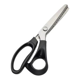 花边剪刀家用锯齿裁缝手工剪刀DIY大波浪花纹狗牙三角锁边专用剪