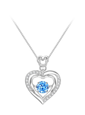 迪士尼米奇系列情人节礼物锁骨链