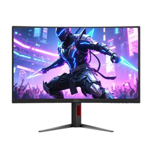 AOC 27英寸180HZ电竞曲面显示器吃鸡游戏小金刚旋转升降 C27G4