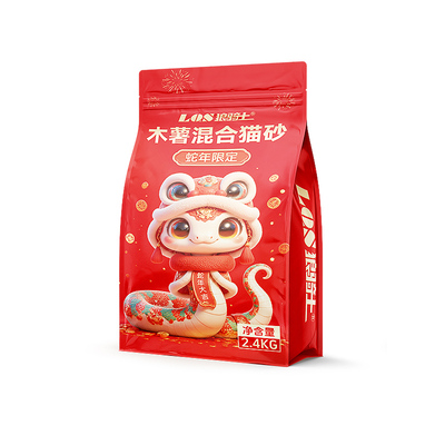 狼骑士木薯猫砂豆腐砂除臭无尘混合猫沙矿砂膨润土吸水结团不粘底