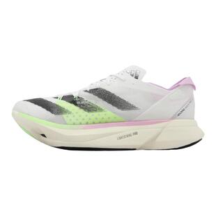 阿迪达斯Adidas Adizero Adios Pro 3绿白银马拉松轻便跑鞋IG6444