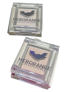 HERORANGE纯白色单色高光眼影