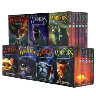 【自营】猫武士全套正版 warriors 猫武士 猫武士英文原版 warriors猫武士 猫武士全套 猫武士一二三四五六七部曲 猫武士英文版