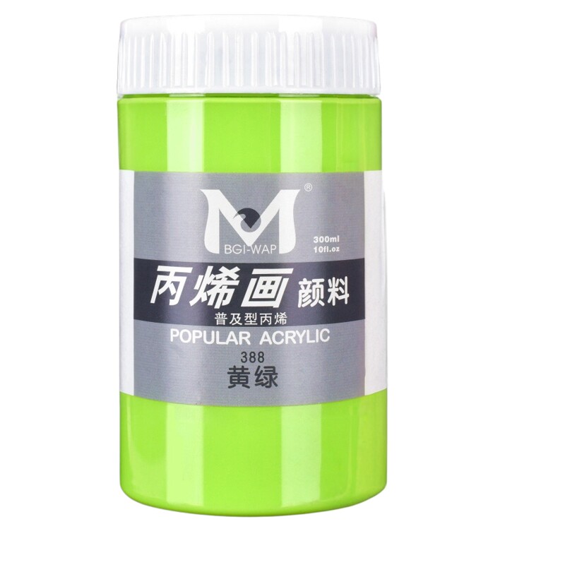 美帮丙烯颜料套装24色100ml瓶装初学者校考艺考练习集训墙绘彩绘