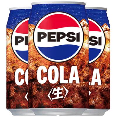 日本进口百事生可乐原味零度碳酸饮料经典易拉罐汽水340mL*6罐