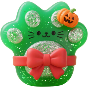 果冻蜡捏捏乐套装火漆印章女孩DIY材料包猫爪模具手工玩具解压