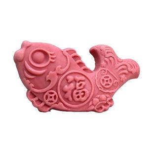 过年面食馒头工具春节做花饽饽花样山东胶东招财鱼形模具家用木质