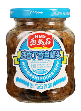 画马石即食海鲜小菜丁香鱼罐头