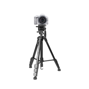 云腾691适用佳能r50三脚架液压阻尼云台微单相机eos R50V顺畅拍摄视频手机摄像直播落地支架三角架