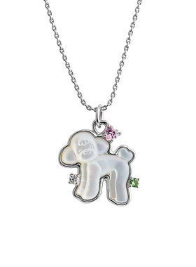 FWISH飞未夕贝母泰迪项链