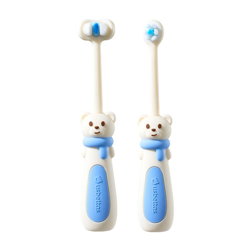 贝肽斯婴幼儿含氟软毛抗菌乳牙刷