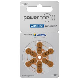 powerone德国进口助听器专用电池P312/P10/P13/P675同规格通用