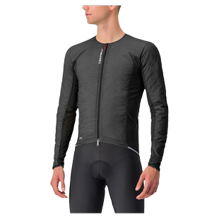 蝎子castelli男秋冬防风憎水保暖夹绵戈尔长袖骑行服上衣4523503