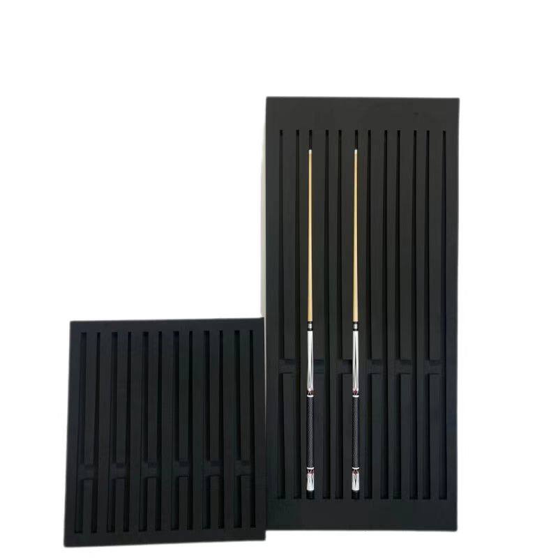 台球靠杆器 球杆展示柜内衬卡槽定制 Eva泡棉 挂杆器