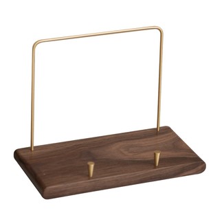 专辑展示架黑胡桃木cd架桌面摆台黑胶唱片收纳放置架可批发定制