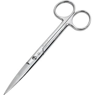 上海金钟医用手术剪不锈钢纱布剪直尖弯尖解剖剪刀外科眼科拆线剪