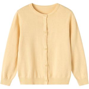 笛莎官方童装女童针织开衫2025春季新款儿童外套大童上衣宝宝线衫