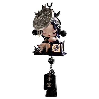 泡泡玛特国风车载平安挂件