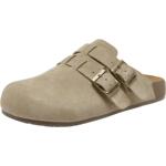 百思图2026夏季新款勃肯鞋时尚复古户外休闲女拖鞋U2665BH6