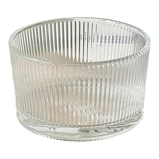 简约ins风玻璃杯子夏天高颜值冰淇淋酸奶甜品布丁杯女家用麦片碗