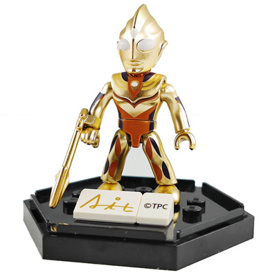 奥特曼赛罗拼装积木人口袋玩具