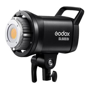 Godox神牛SL60II D/BI双色温直播补光灯二代拍照摄影打光灯led60W常亮灯视频室内柔光灯美食深抛灯服装面光灯
