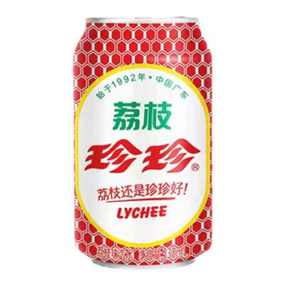 荔枝味童年味道果味汽水怀旧珍珍
