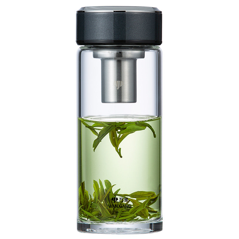 万象家用简约单层玻璃杯茶杯