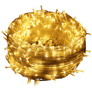 led彩灯满天星灯串过年七彩户外防水树灯星星氛围灯带新年装饰灯