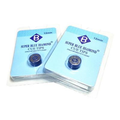 超级蓝钻波茨中式黑8皮头